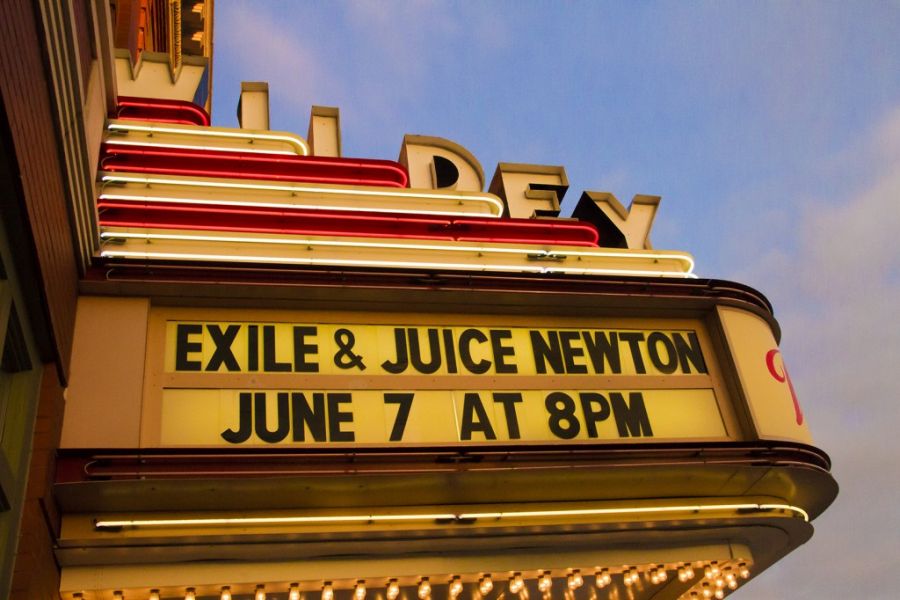 Exile and Juice Newton Marquee